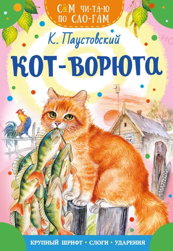 Обложка книги Кот-ворюга — Паустовский К.Г.