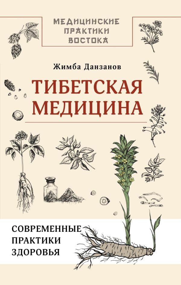 Обложка книги Тибетская медицина: современные практики здоровья — Данзанов Ж.