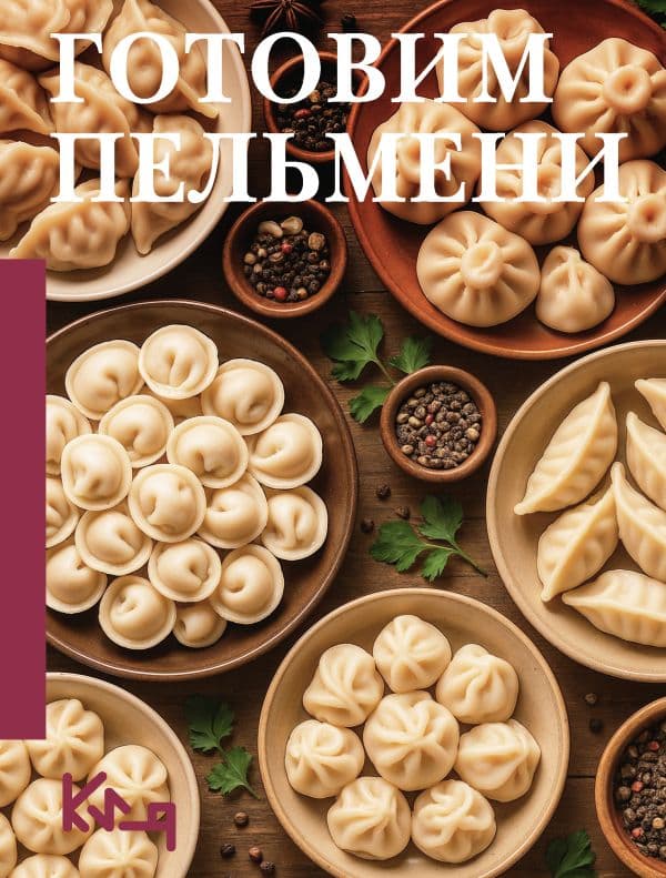 Обложка книги Готовим пельмени — .