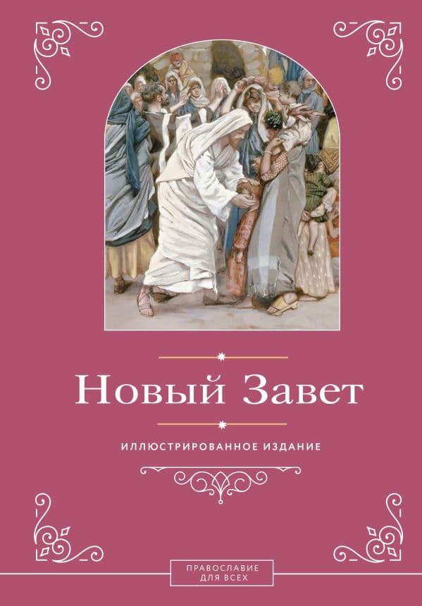 Обложка книги Новый Завет. Иллюстрированное издание — .